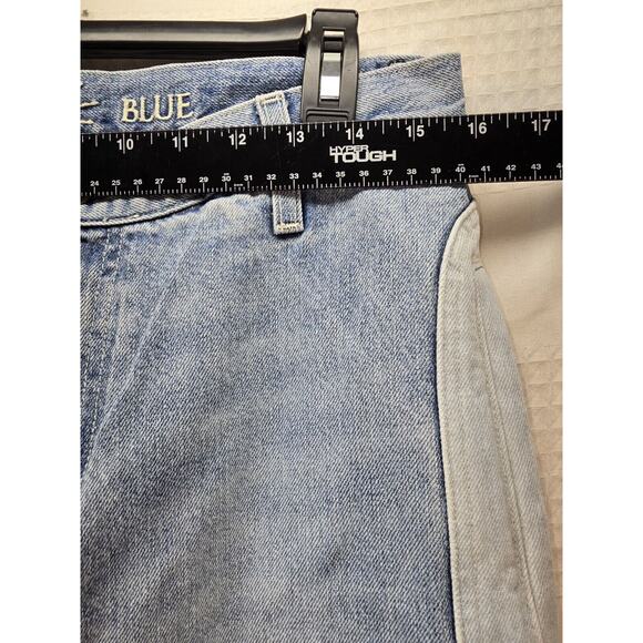 Daily Blue Easy Wide Leg Jeans Womens Size 28 Light Denim Easy Pant Pacific - Picture 7 of 15